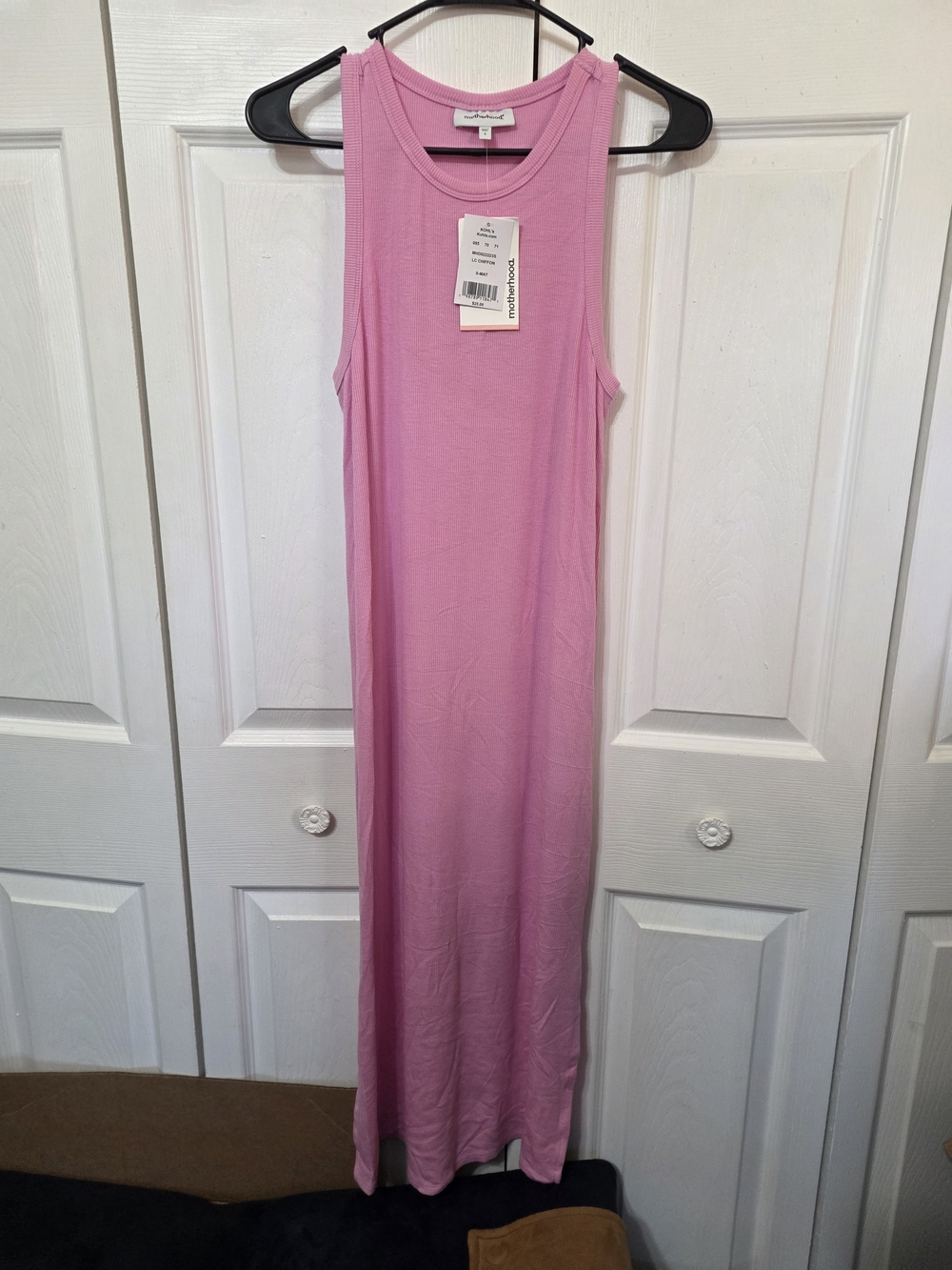 Motherhood Maternity Pink Sleeveless Maxi Dress